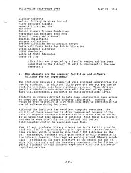 SCILS-GLISP Self-Study 1988 01