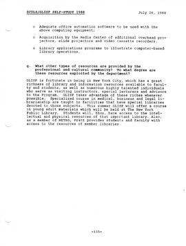 SCILS-GLISP Self-Study 1988 03
